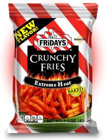 Хрустящий картофель Fridays Extreme Heat Crunchy Fries 127 грамм