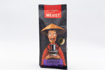 Кофе натуральный жареный в зернах Mr. Viet Эспрессо 500 гр