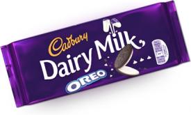 Шоколад Cadbury Dairy Milk Oreo 120 грамм