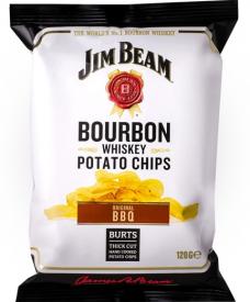 Чипсы BURTS Jim Beam Bourbon Whiskey 120 гр