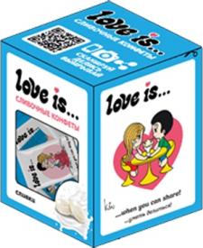 Жевательные конфеты LOVE IS со вкусом Сливок 105 гр