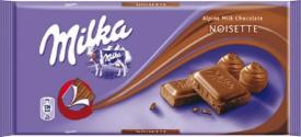 Молочный шоколад Milka Noisette с ореховой пастой 80 гр