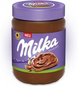 Шоколадно-ореховая паста Milka Haselnusscreme 350 гр