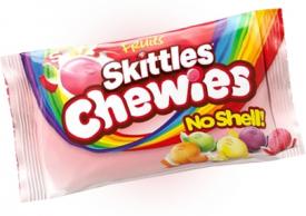 Жевательные конфеты Skittles Chewies без скорлупы 45 гр