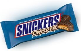 Шоколадный батончик "Сникерс Криспи" (Snickers Crisper) 40 грамм